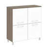 Стеллаж квадратный Ялта LT.SD-1.2 R white
