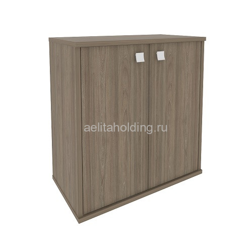 Шкаф низкий широкий (2 низкие двери ЛДСП) 778х410х828